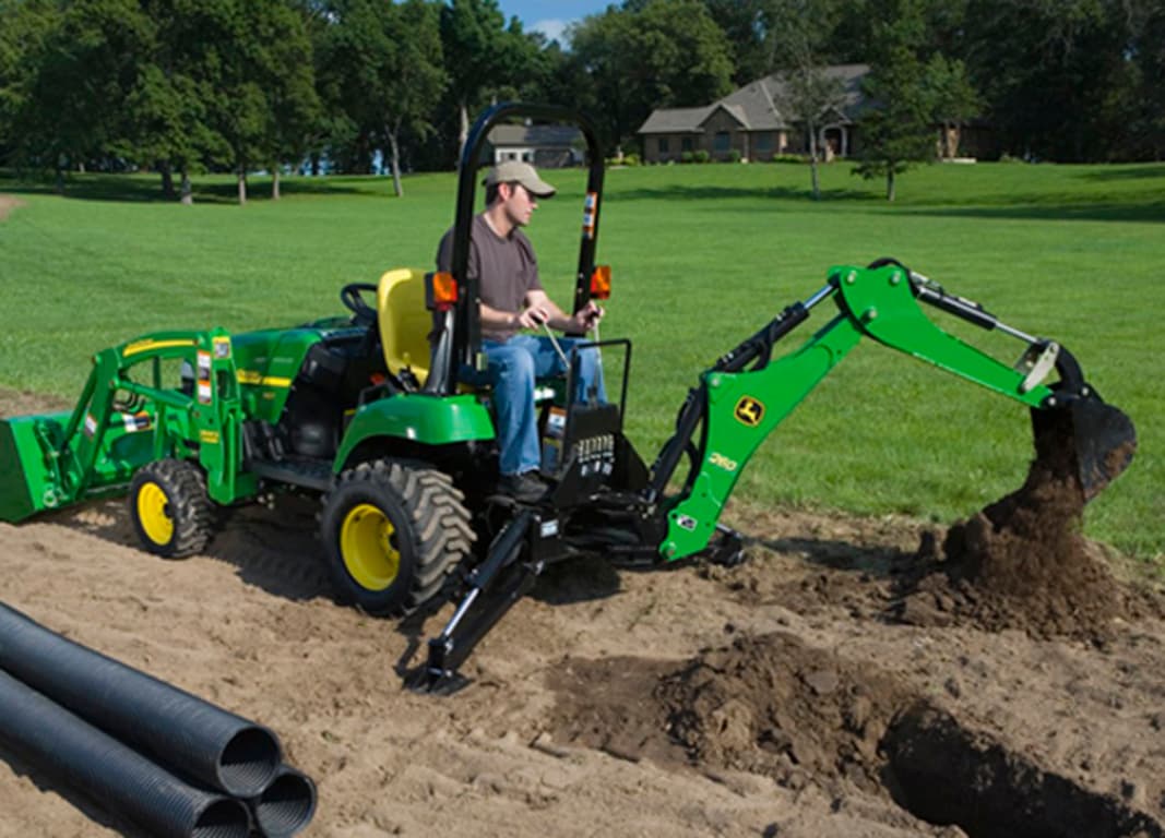 Tractor John Deere Backhoe Loader Attachment Rental-World, 47% OFF