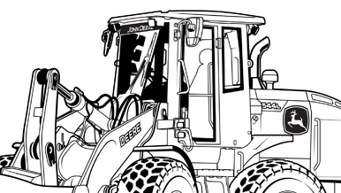 Printable Coloring Pages John Deere