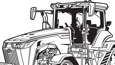 john deer coloring pages