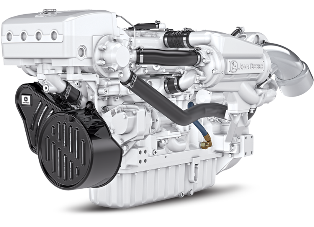 6090SFM85 Constant-Speed Auxiliary & Generator Engine on a white background