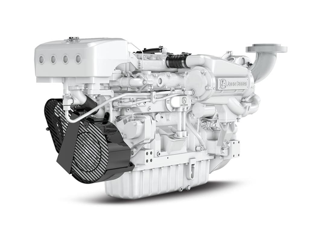 6090AFM85 Constant-Speed Auxiliary & Generator Engine on a white background
