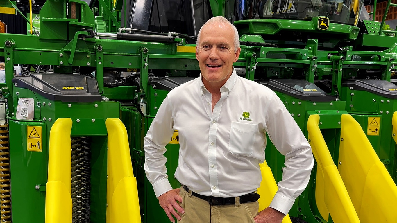 Roger Zey at the 2024 Cotton Conference