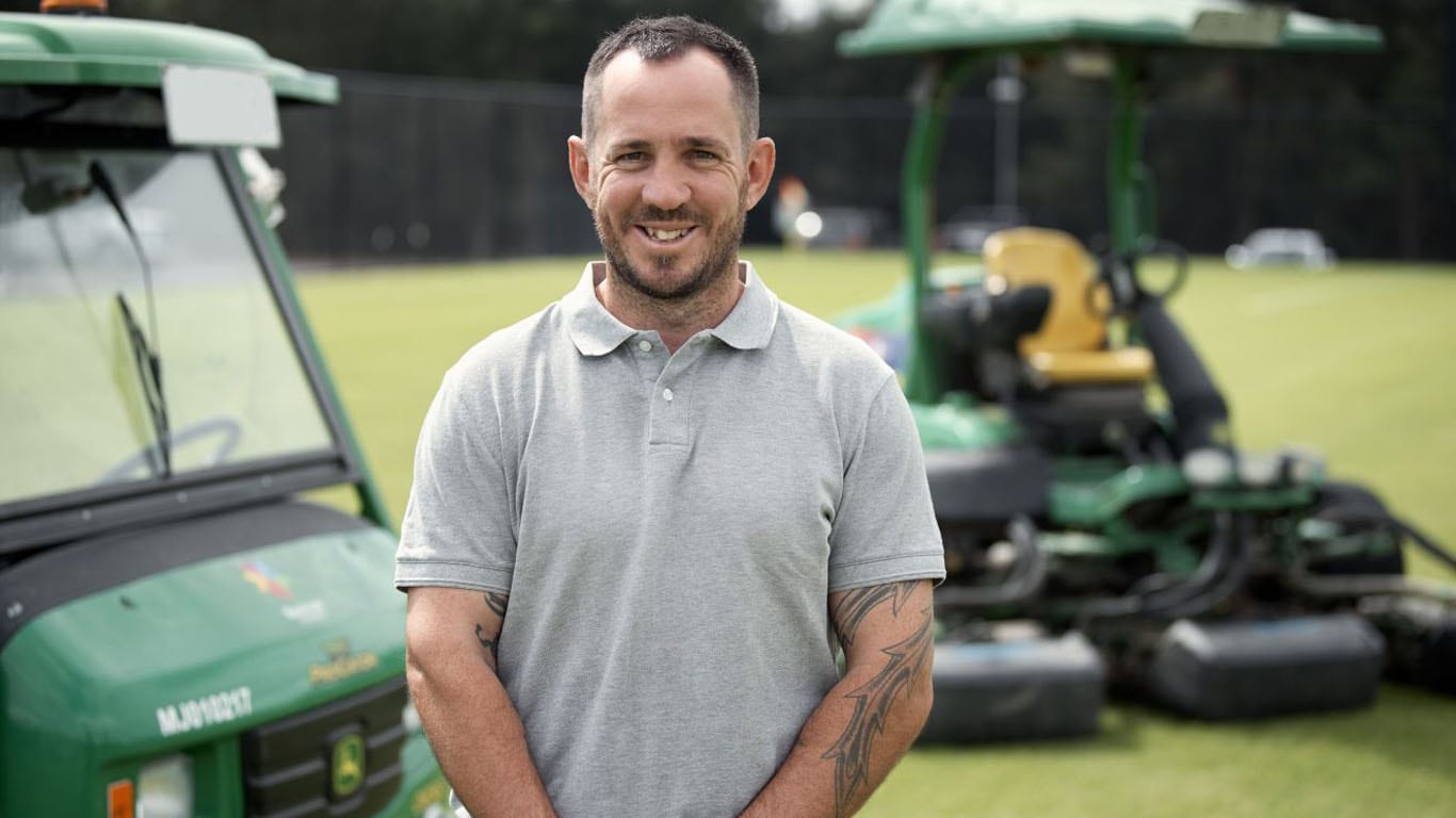 Heath Taylor, Senior Supervisor at Blacktown International Sports Park for 22 years
