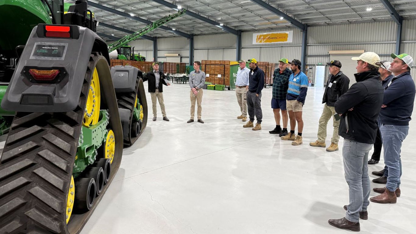 David and Jim Maitland, co-owners of Maitland Foods, at the Wimmera region bootcamp.