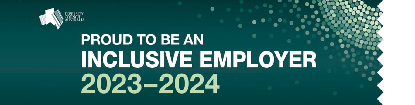 Proud to be inclusive employer 2023-24 banner