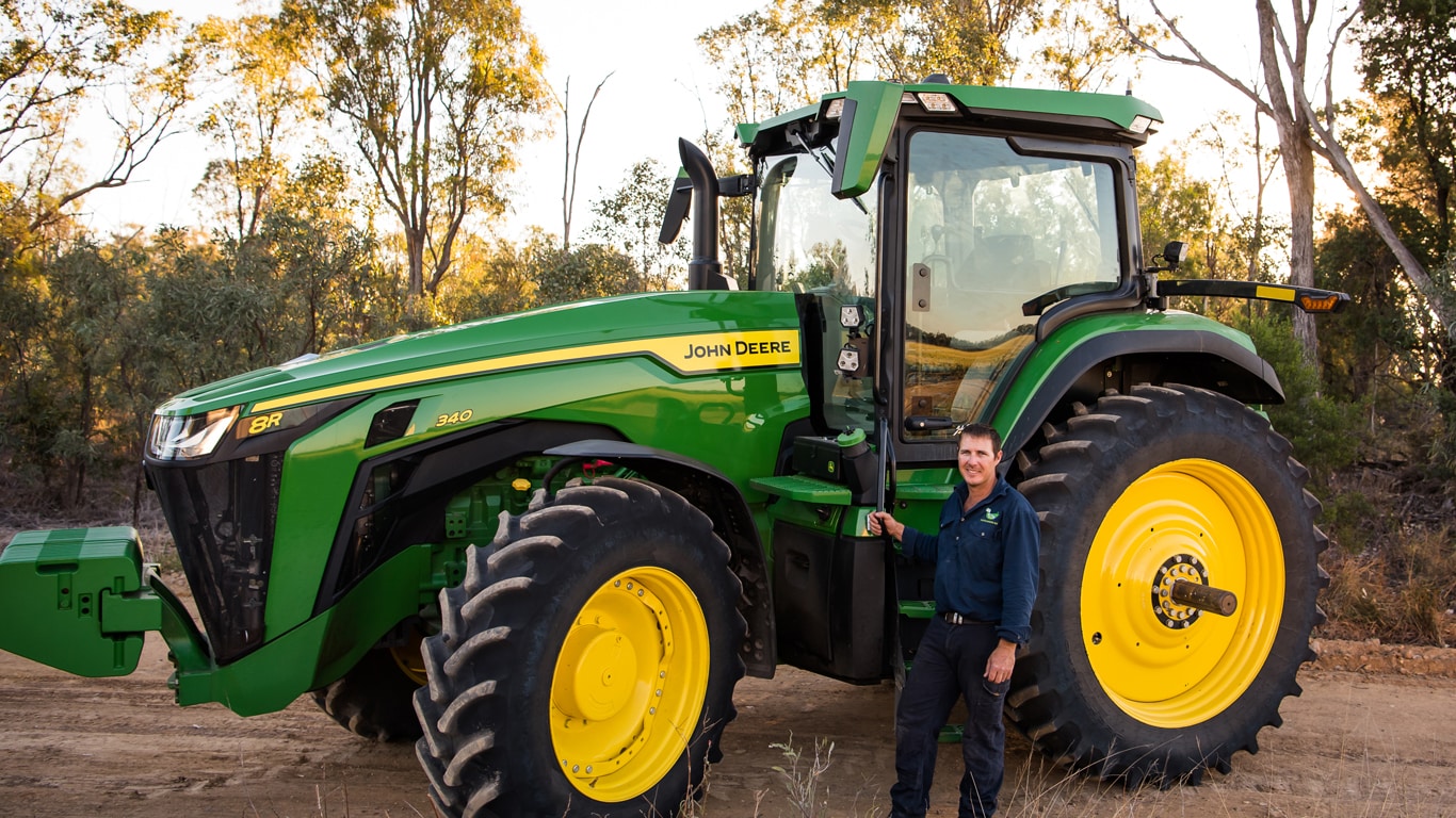 John Deere tractor