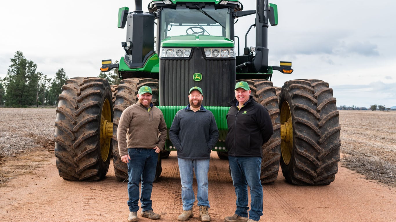 Sam, Chris and David Haworth