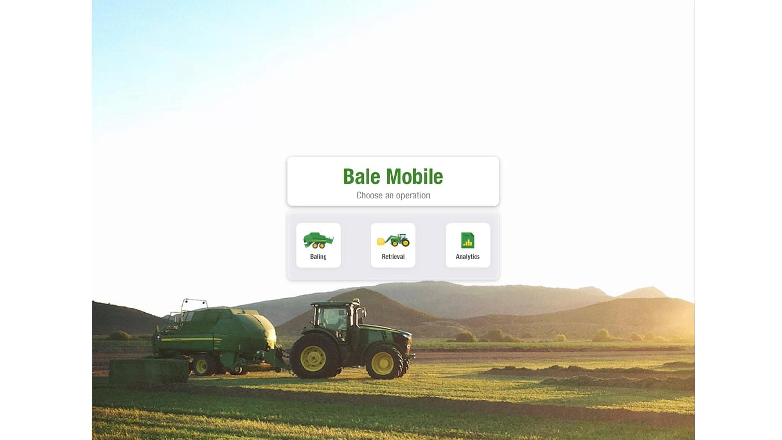 Bale Moble app