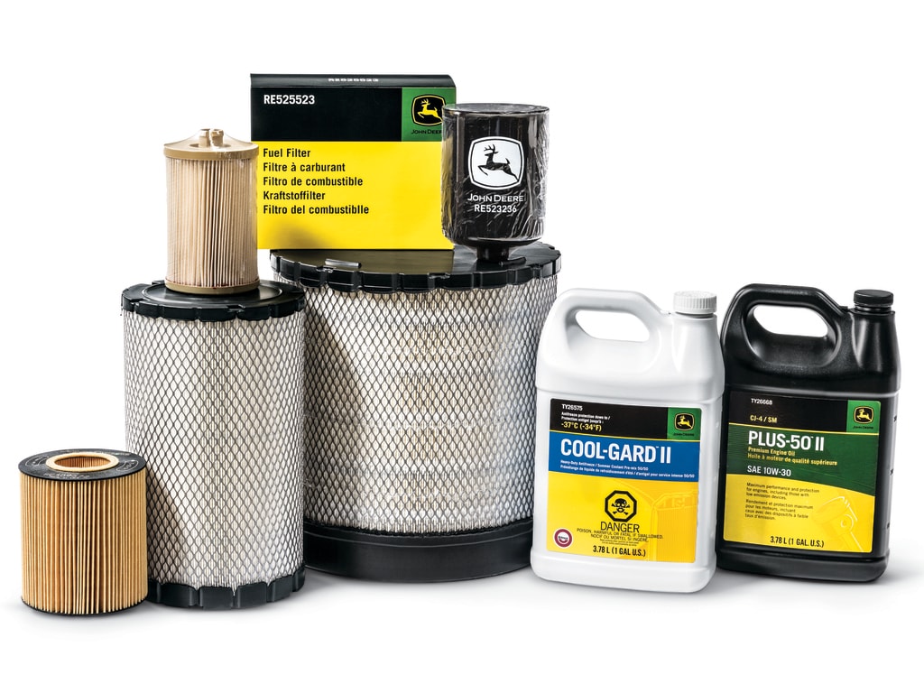 Oil, coolant and filters