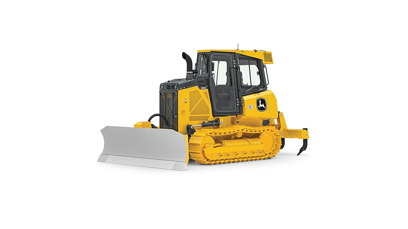 450K Dozer on white background