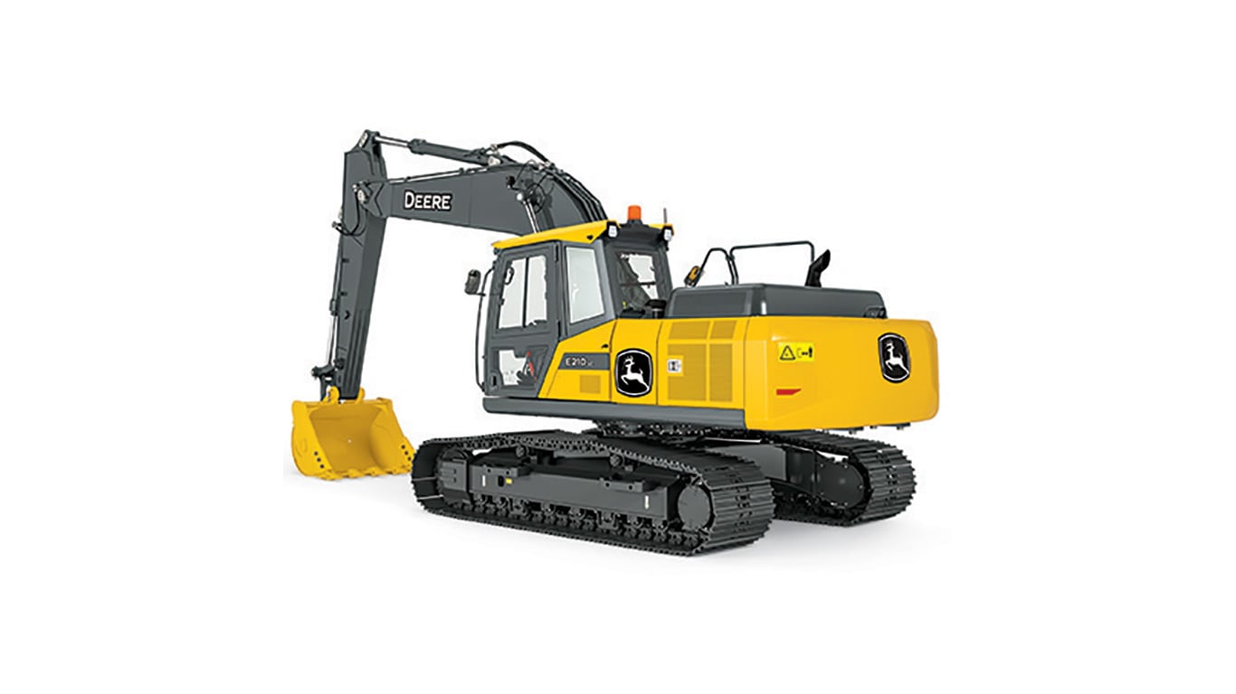 E210 II mid-size hydraulic excavator