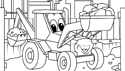 john deer coloring pages