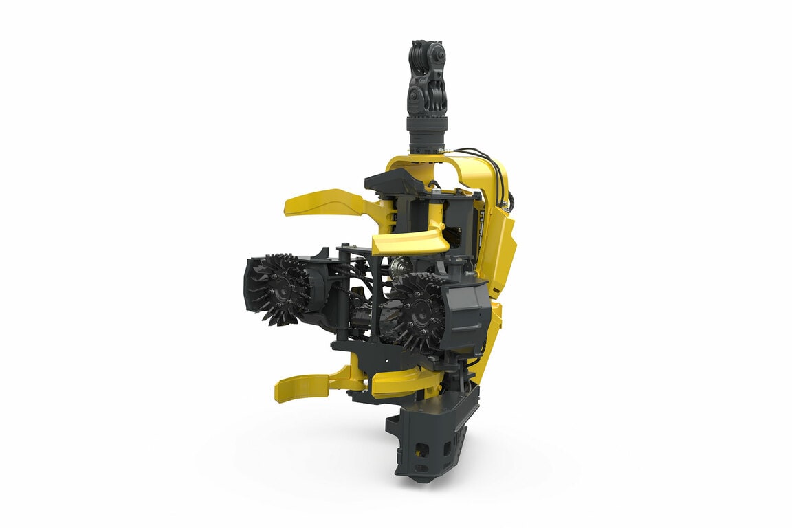 H427 harvesting head front left