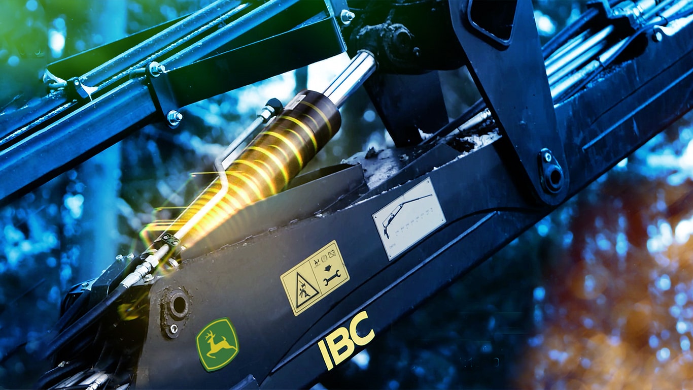 A part of harvester boom