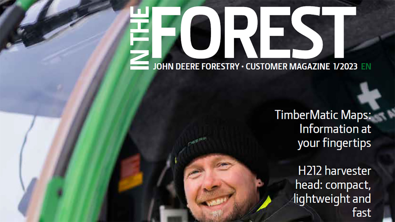 A cover of the In The Forest Magazine 1/2023
