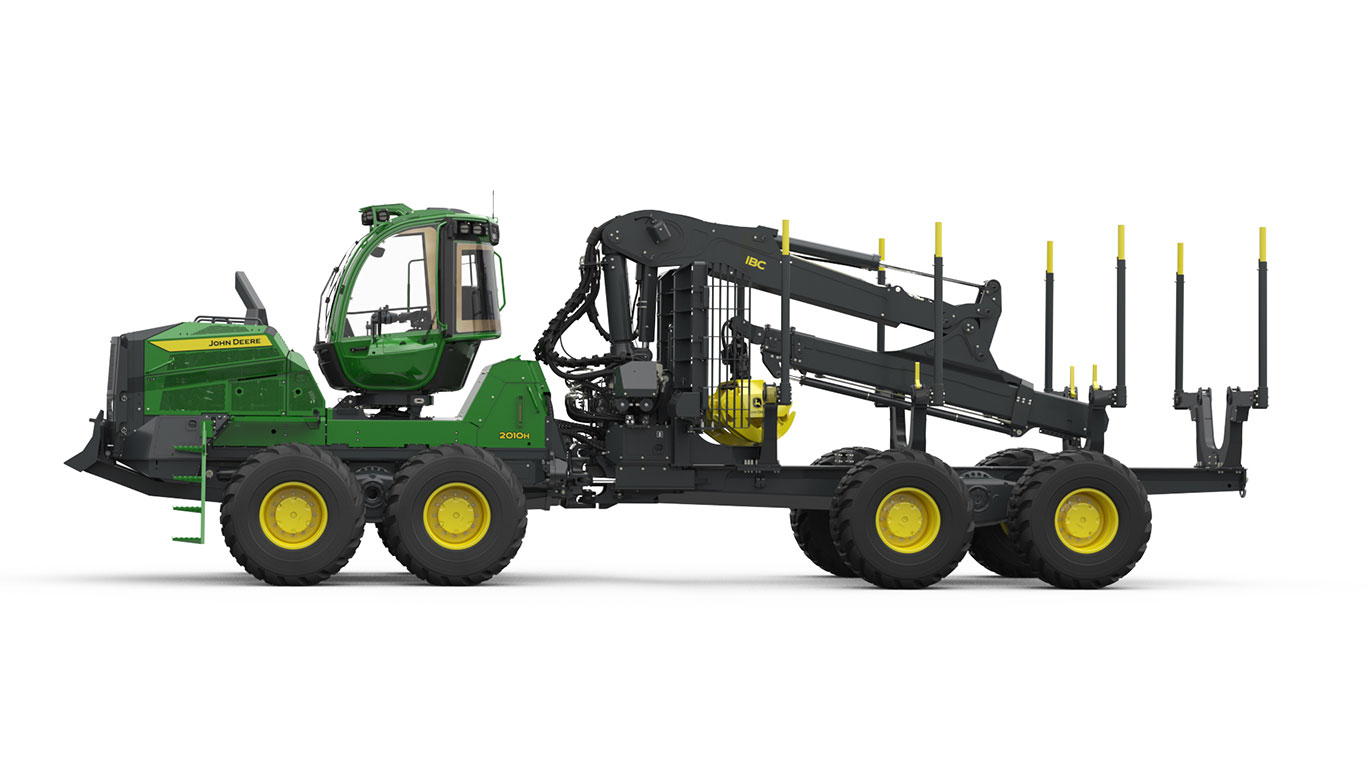 2010H forwarder rear left