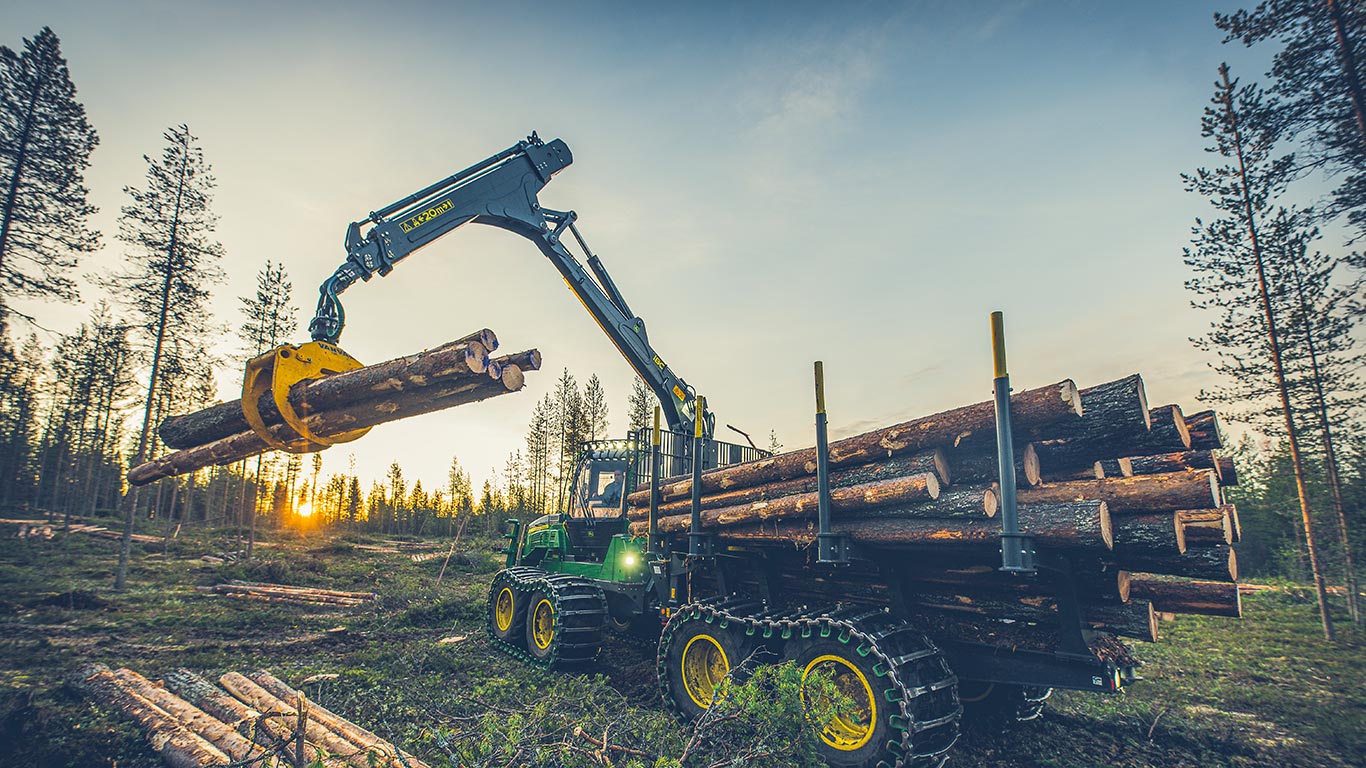 John Deere 1510G fowarder