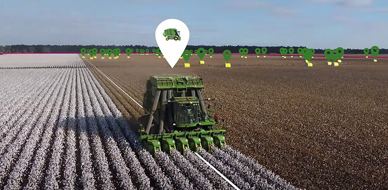 land ready to be set up