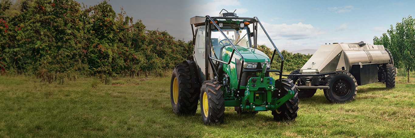 GUSS and John Deere specialty tractor
