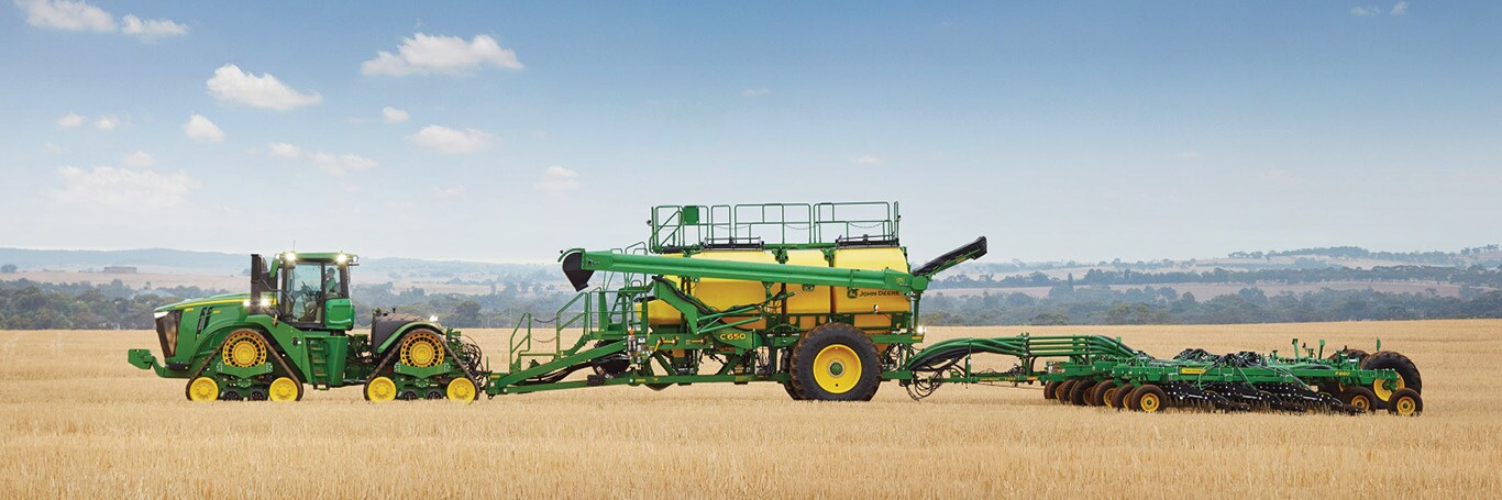 John Deere seeding equipment