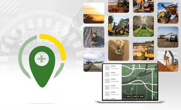 John Deere Operations Center PRO Service graphic
