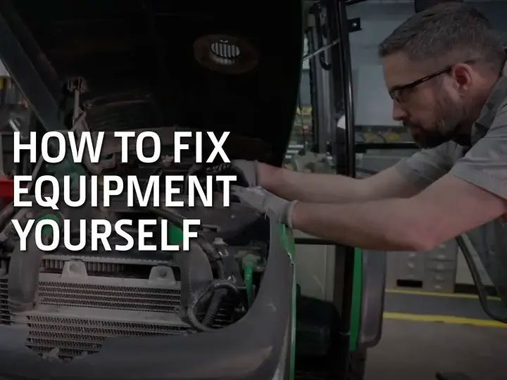 how to fix your equipment yourself