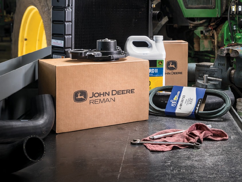 Genuine John Deere spare parts.