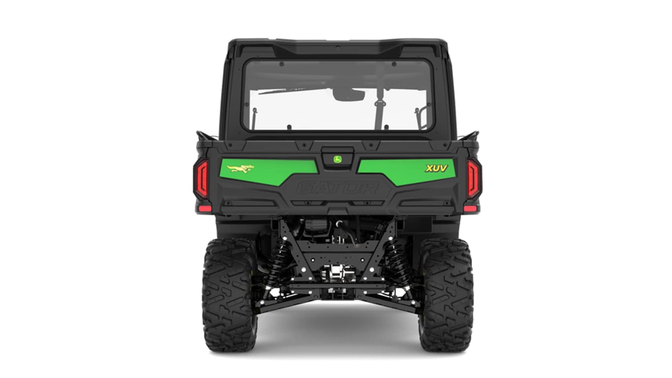 XUV 875M HVAC Cab Diesel facing rear studio image