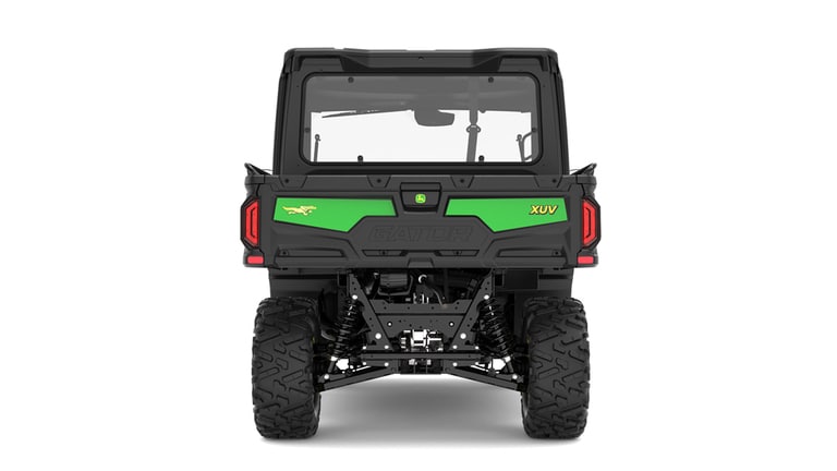 XUV 875M HVAC Cab Diesel facing rear studio image