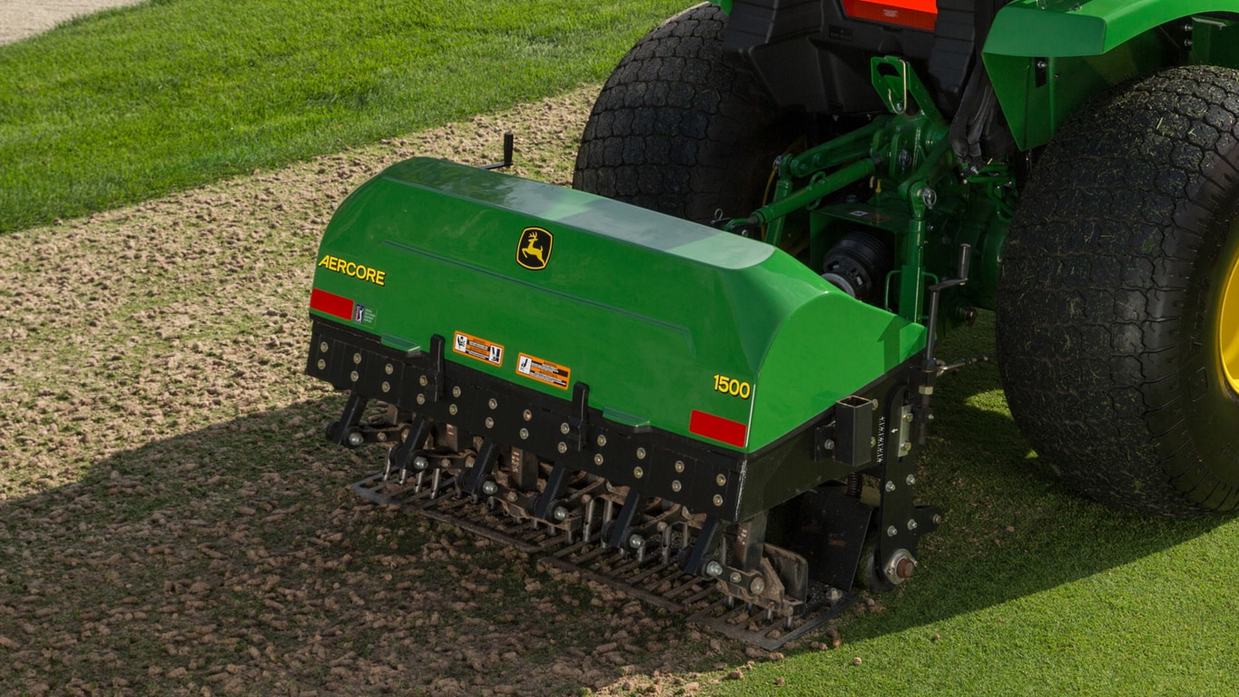 John deere lawn aerator hotsell attachment