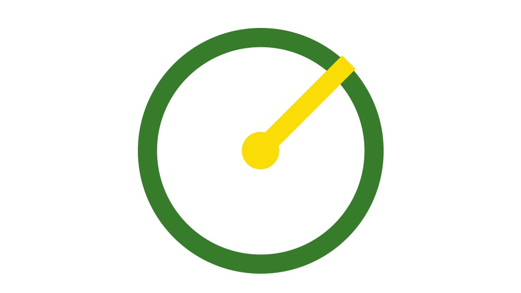 icon of a speedometer