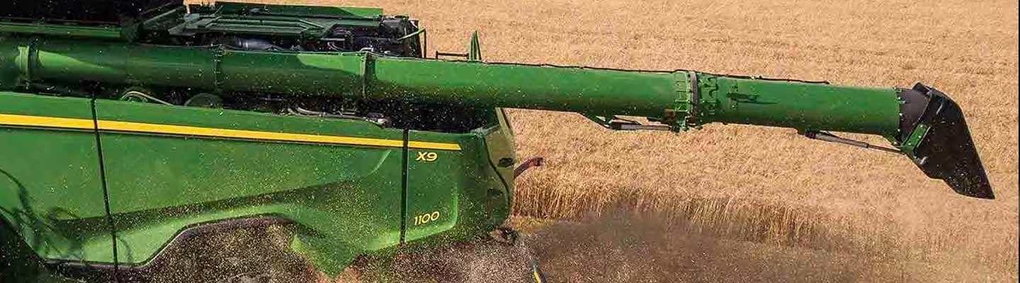 Close up of X9 Combine 