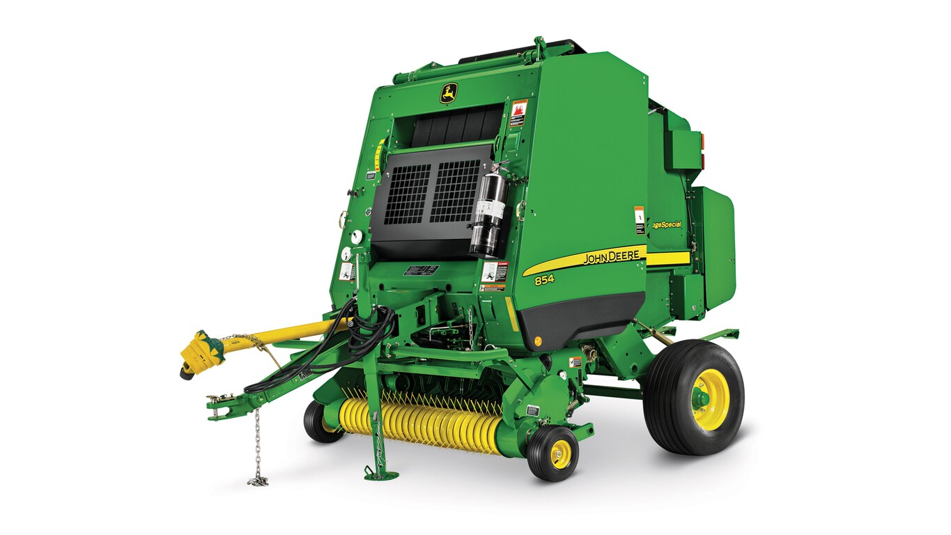 john deere round baler toy