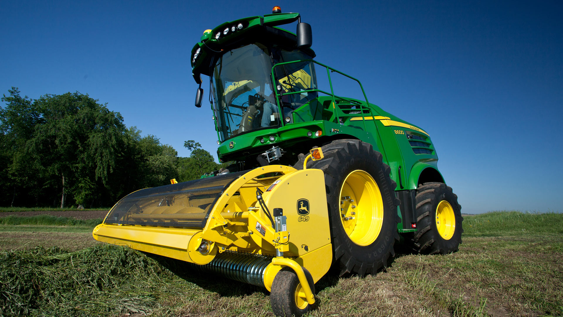 Self Propelled Forage Harvester Heads And Pickups John Deere Australia