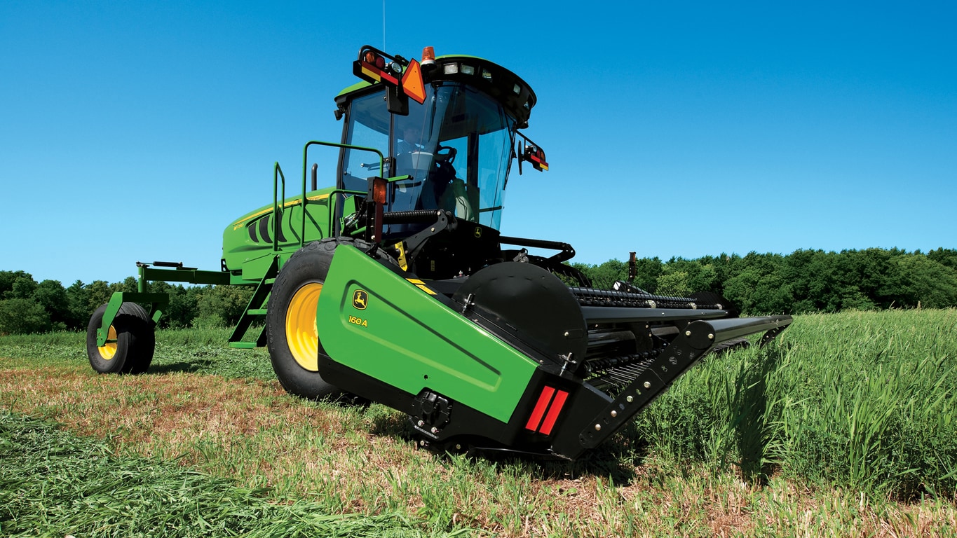 W150 Windrower Hay and Forage John Deere Australia