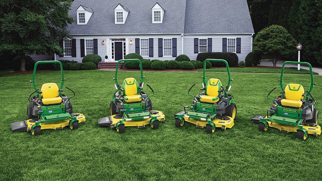 John Deere zero-turn mowers