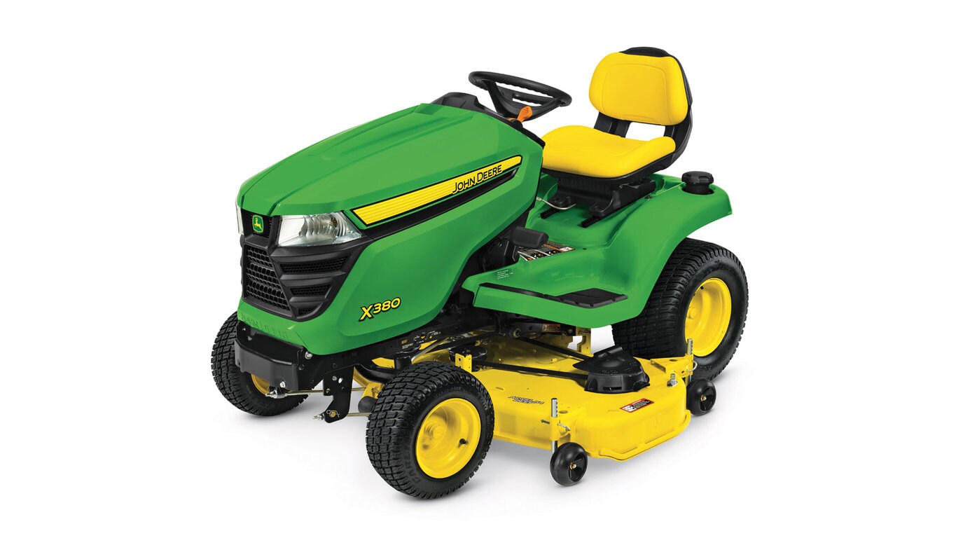 X380 Ride On Mower X300 Series Ride On Mowers John Deere Australia