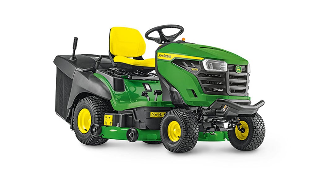 studio image of the x167r lawn mower