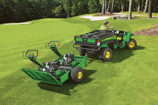 John deere walk behind greens mower online