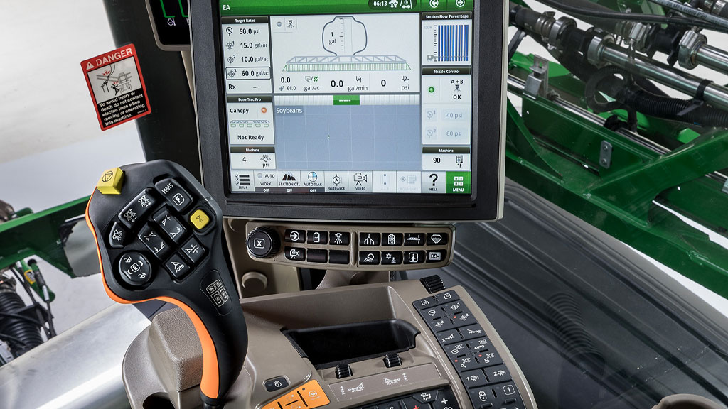 400 and 600 Sprayer Series, Intelligence and Connectivity John Deere AU