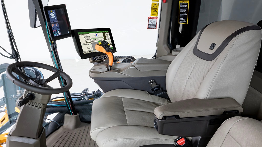 Hagie sprayer in-cab experience