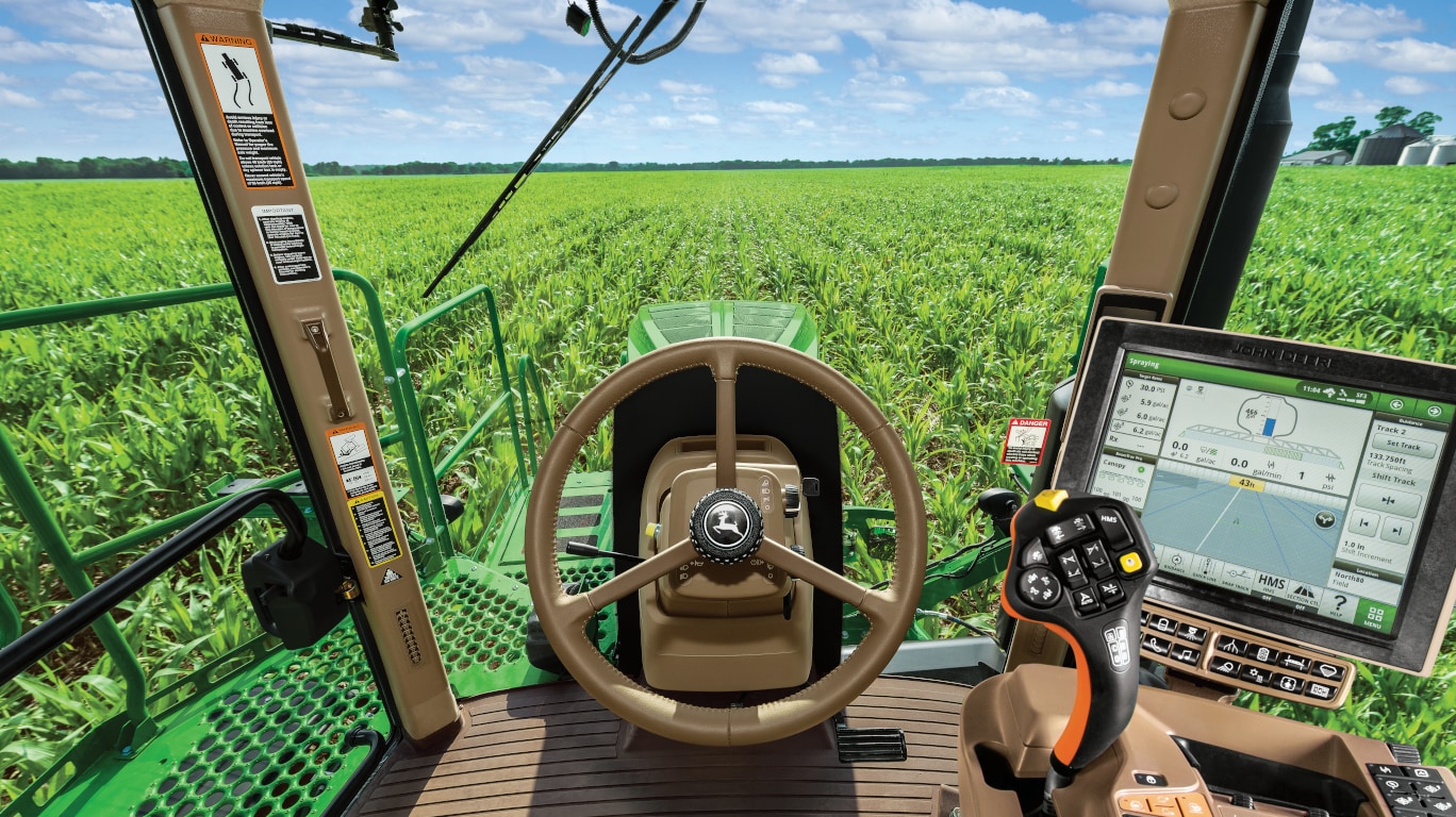 G5 Plus Command Center in a John Deere sprayer