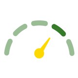Icon for real-time tracking and management of farming equipment.