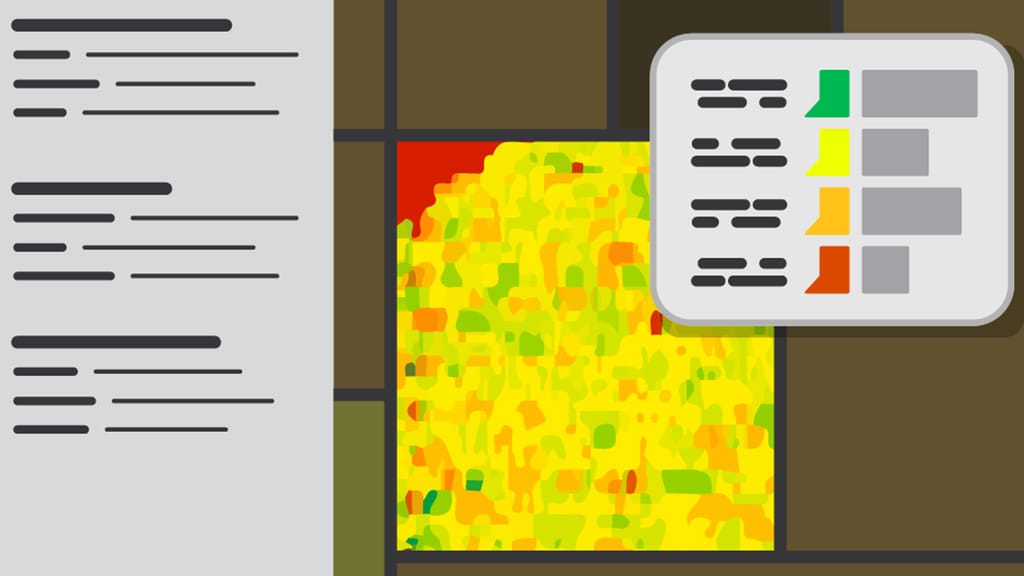 a computer screen with a diagram of reports