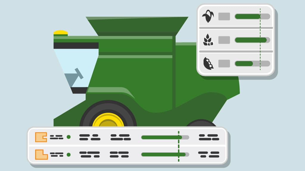 A green machine on a computer screen