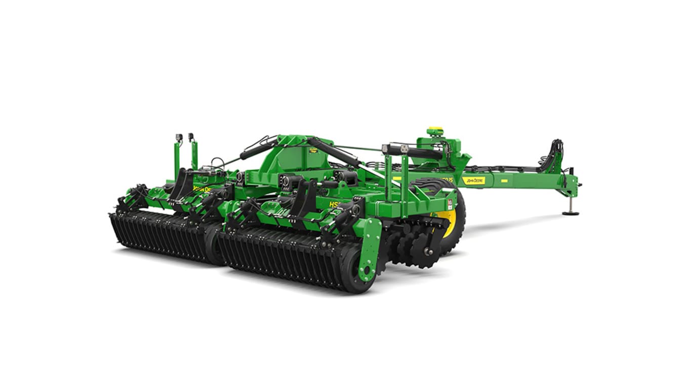 Rear Right-facing view of HSD 15 high speed disk