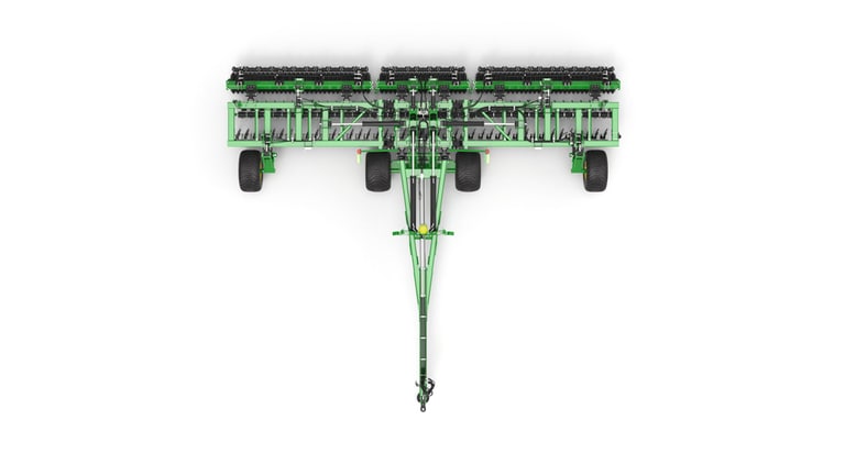 studio rendering of the top of a HSD29 on a white background