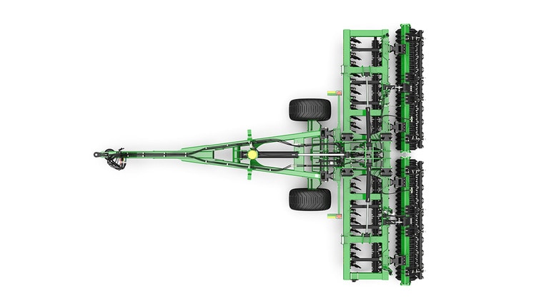 Top-facing view of HSD22 high speed disk