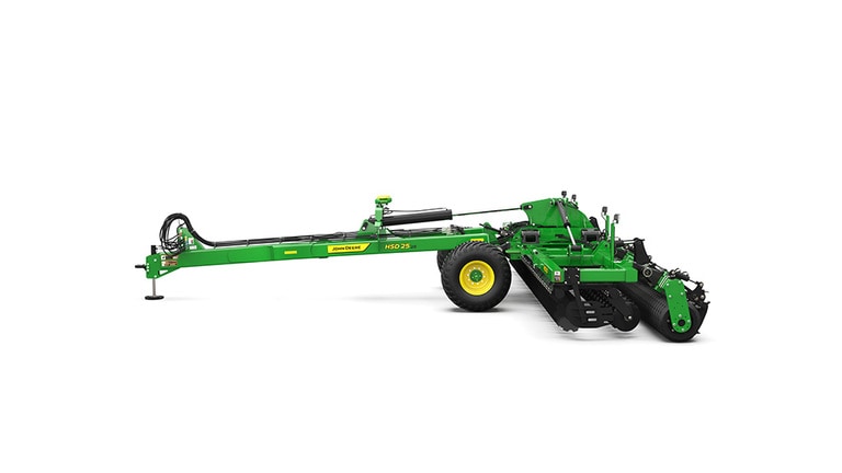 Left-facing view of HSD25 2S high speed disk