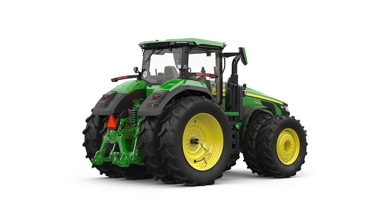 Studio image of Rear-right facing 8R 540 Tractor